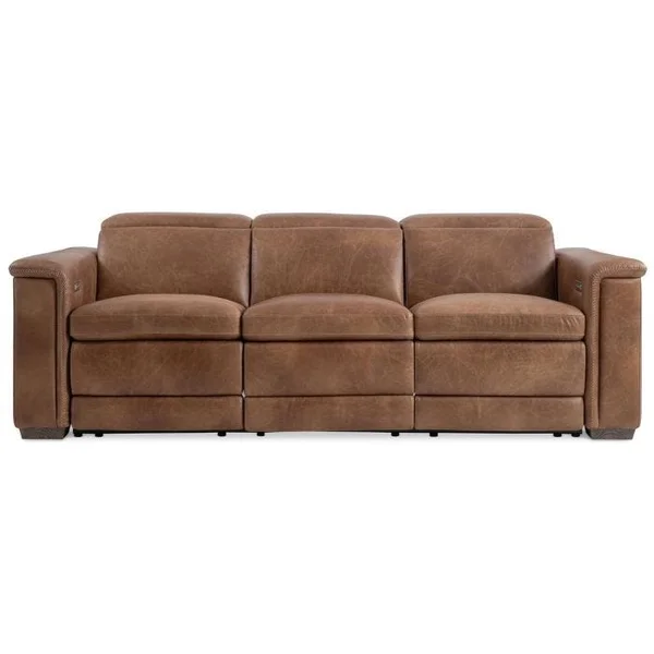 Lioni Power Reclining Sofa - Brown
