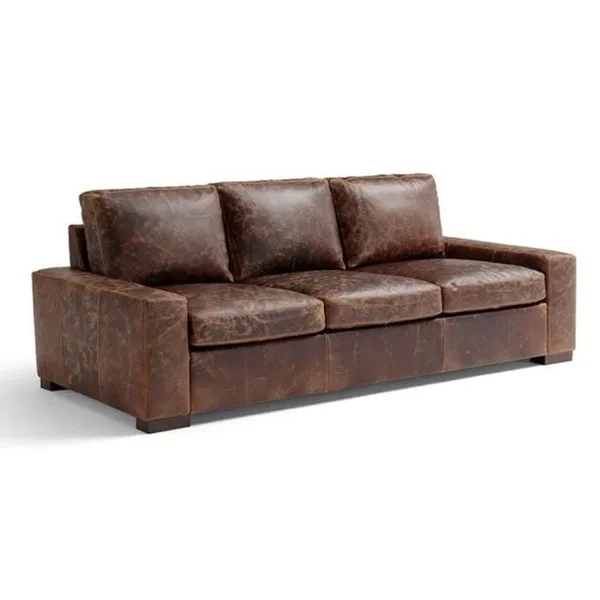 Baltimora Leather Sofa