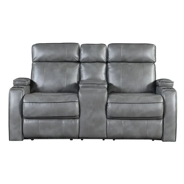 Greyson Power Loveseat with Console