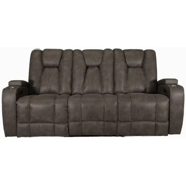 Abner Power Reclining Sofa - Granite