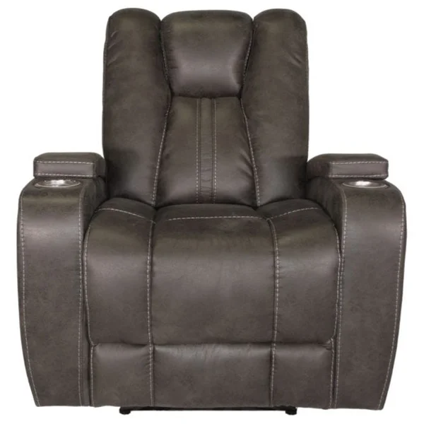 Abner Power Recliner - Granite