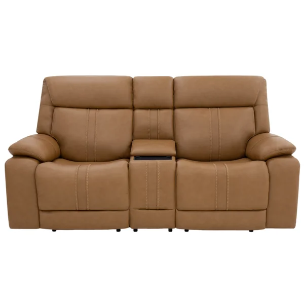 Xara Triple Power Reclining Loveseat - Butternut