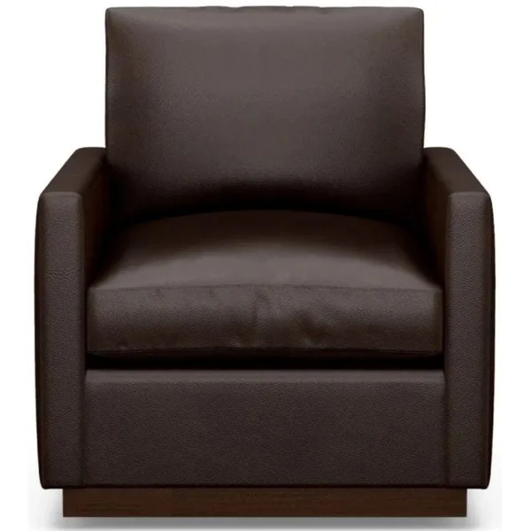 Meadow View Leather Swivel Chair