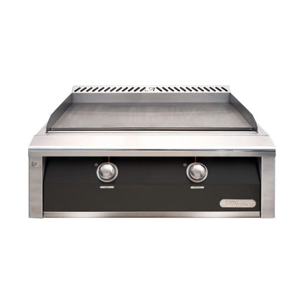Alfresco 30-Inch Propane Griddle in Jet Black Matte - AXE-30GT-LP-SM9005