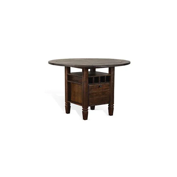 Homestead Collection 54" Round Counter Height Dining Table