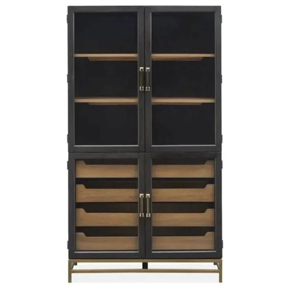 Lindon Two-Tone Dining Cabinet