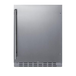 Summit ADA Height 24 Inch 4.2 Cu. Ft. Built-In Outdoor Refrigerator - SPR55OSADA