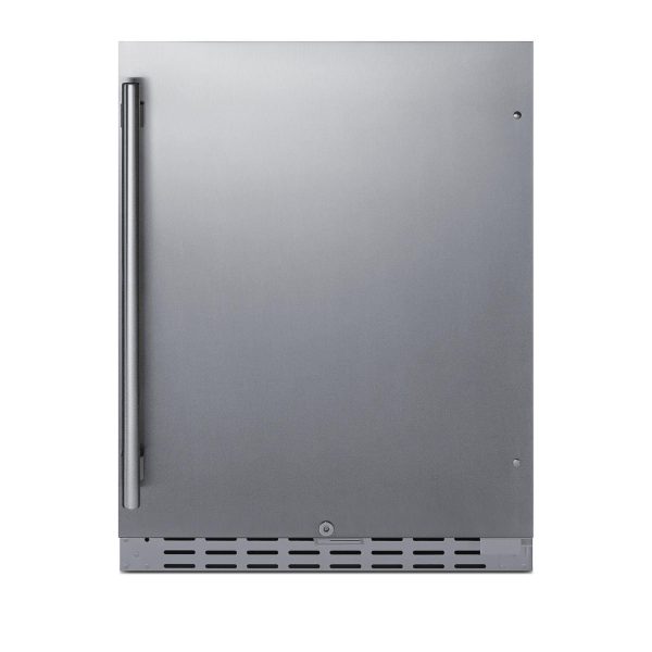 Summit ADA Height 24 Inch 4.2 Cu. Ft. Built-In Outdoor Refrigerator - SPR55OSADA