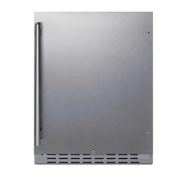 Summit ADA Height 24 Inch 4.2 Cu. Ft. Built-In Outdoor Refrigerator - SPR55OSADA