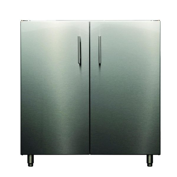 Kalamazoo Signature 30 Inch Sink Cabinet - Two Doors - Locks - Marine-Grade - K-SNK-30L-M6