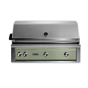 Lynx Professional 42 Inch Built-In All Infrared Trident Propane Grill w/ Rotisserie in Desert Sage - L42ATR-DSLP