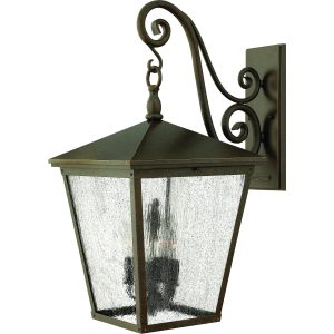 Hinkley Lighting Trellis Four Light 26-Inch Outdoor Wall Light - Regency Bronze - 1438RB