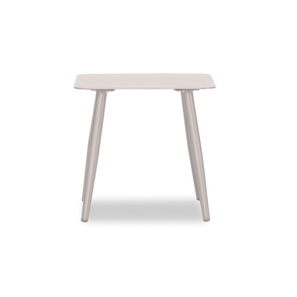 Midnight Cove 20 Inch Urban Stone Aluminum End Table by Lakeview Outdoor Designs