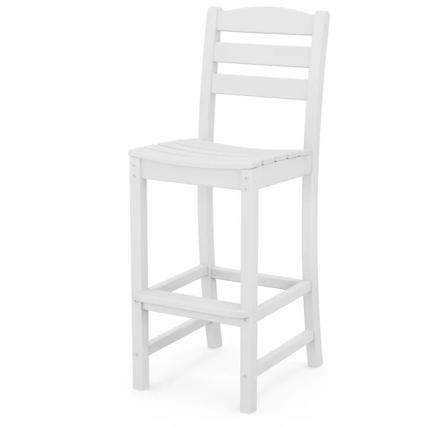 POLYWOOD La Casa Cafe Bar Side Chair - White