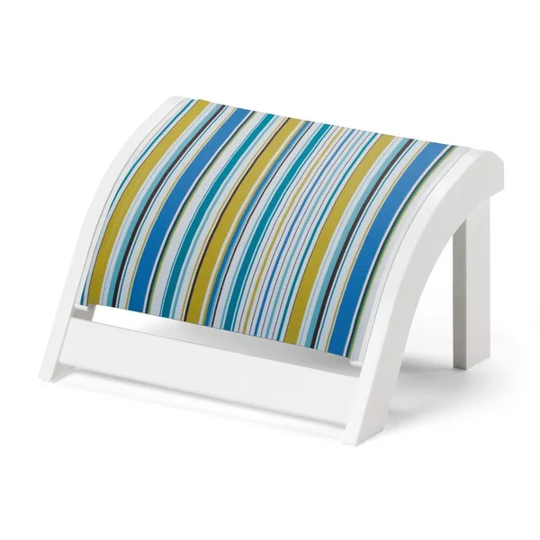 Adirondack MGP Adirondack Ottoman in Textured Snow/Coastline by Telescope Casual