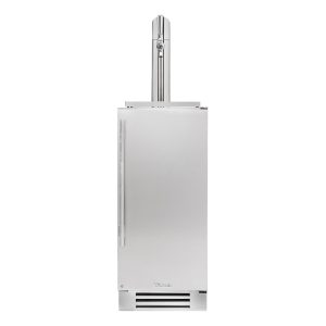 True 15 Inch Right Hinge Outdoor Single Tap Beverage Dispenser - Stainless Steel - TUR-15BD-R-SS-C