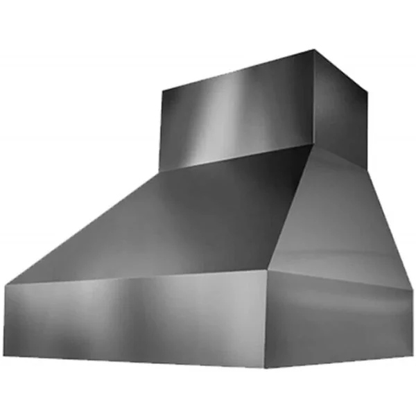Trade-Wind Pyramid 36-Inch Outdoor BBQ Wall Hood - Stainless Steel - Hood Only - P7236