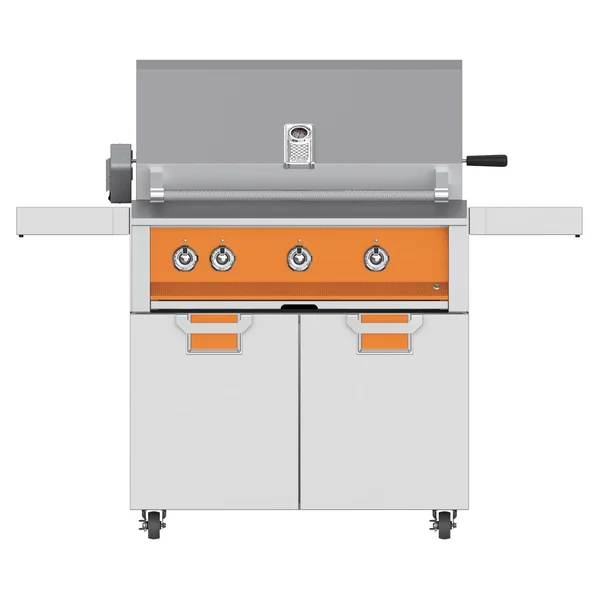 Aspire By Hestan 36-Inch Natural Gas Grill With Sear Burner & Rotisserie - Citra - EMBR36-NG-OR