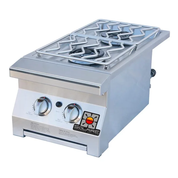 Solaire Propane Built-In Double Side Burner - SOL-IRSB-14-LP