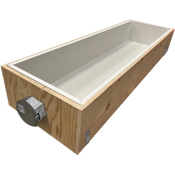 Eurofase Fire-Rated Box For 39 Inch Flush Mount Applications - EF39FRBE