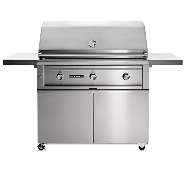 Lynx Sedona 42 Inch Freestanding Propane Grill w/ One ProSear & Two SS Tube Burners - L701PSF-LP