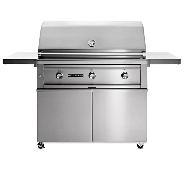 Lynx Sedona 42 Inch Freestanding Natural Gas Grill w/ One ProSear & Two SS Tube Burners - L701PSF-NG