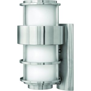 Hinkley Lighting Saturn One Light 16-Inch Outdoor Wall Light - Stainless Steel - 1904SS