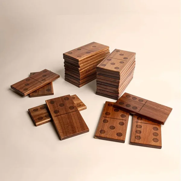 Elakai Giant Wood Dominoes - EGGD-00