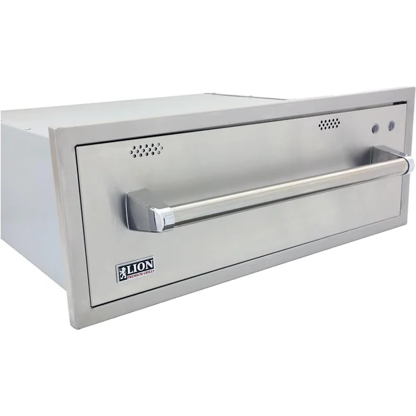 Lion 30-Inch Built-In 120V Electric Stainless Steel Warming Drawer