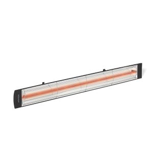 Infratech C-Series 61 1/4-Inch 3000W Single Element Electric Infrared Patio Heater - 240V - Black  - C3024BL
