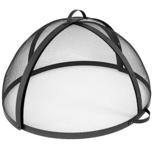 Ultimate Patio 24-Inch Easy Access Fire Pit Spark Screen