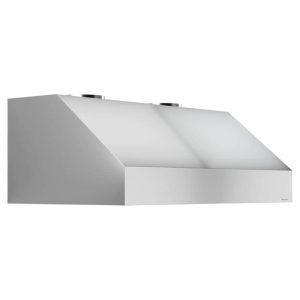Vent-A-Hood 48 Inch 1200 CFM Stainless Steel Professional Wall Mount Range Hood w/ Blower Transition