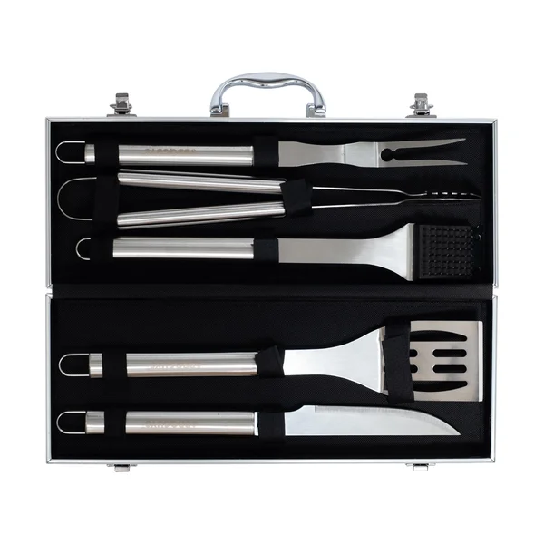 BBQGuys Signature 5-Piece Stainless Steel Tool Set - BBQ-5PC-TSB