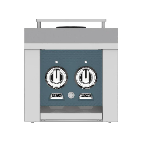 Hestan Built-In/Cart Mounted Propane Gas Double Side Burner - Pacific Fog - AGB122-LP-GG