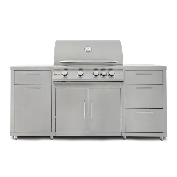 Blaze LTE 32-in Natural Gas Grill Center - BLZ-SS-ISLAND-4LTE2-NG