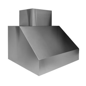 Trade-Wind 60-Inch Stainless Steel 2300 CFM Smooth Face Outdoor Vent Hood With Convertible Discharge - S726023CD