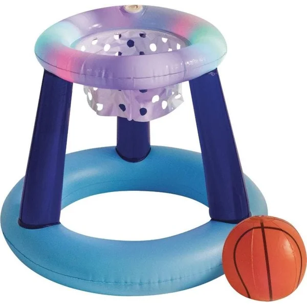 Inflatable Floating LED Basketball Set