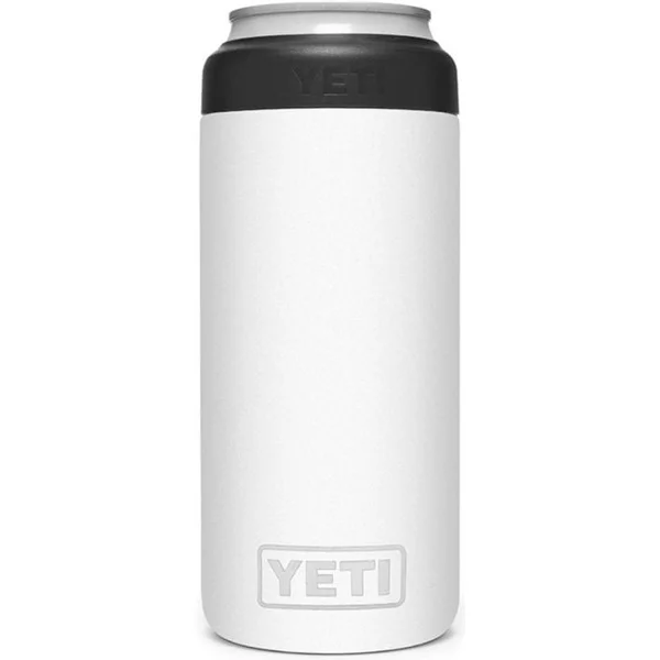 YETI 12oz Colster Slim Can Cooler - White