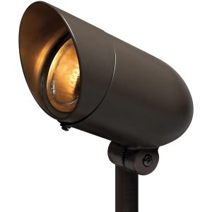 Hinkley Lighting Line Voltage One Light 7-Inch Outdoor Spot Light - Bronze - 54000BZ
