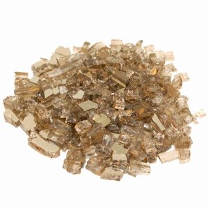 Peterson Real Fyre Bronze Reflective Fire Glass - 10 Lbs
