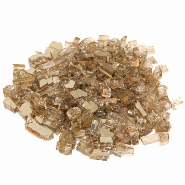 Peterson Real Fyre Bronze Reflective Fire Glass - 10 Lbs