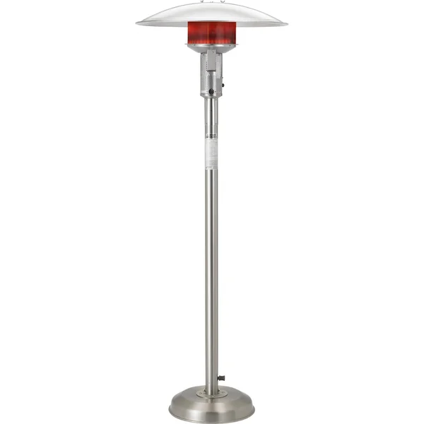Sunglo 50000 BTU Natural Gas Patio Heater - Stainless Steel - A242 SS