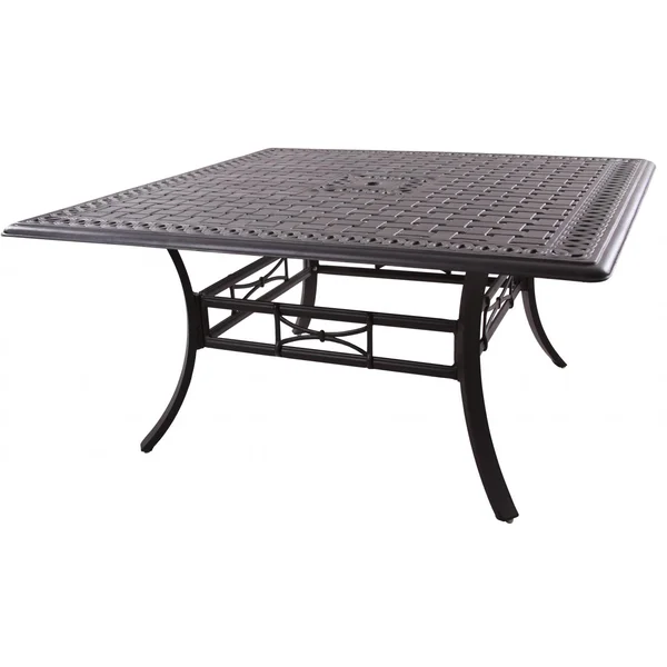 Series 88 60 Inch Cast Aluminum Counter Height Dining Table by Darlee