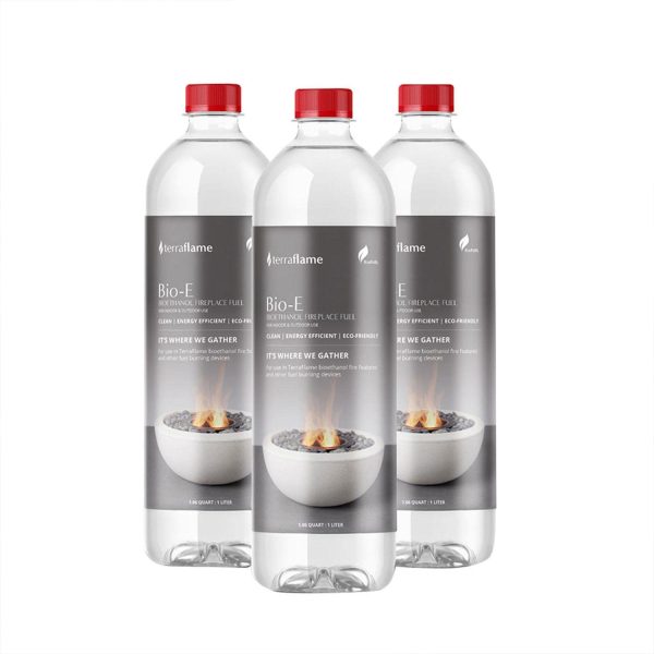TerraFlame Bio-E Fuel 1L Bottles - 3 Pack