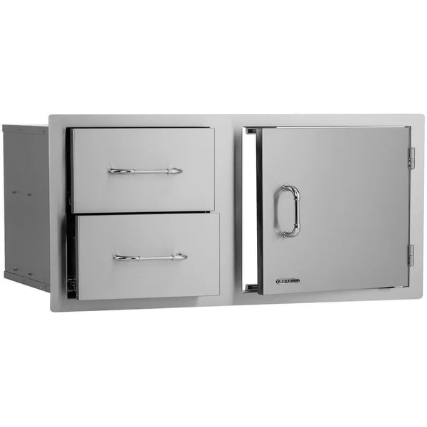 Bull 38-Inch Stainless Steel Access Door & Double Drawer Combo - 55875