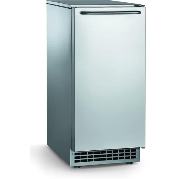 Ice-O-Matic 85 Lb. Outdoor Rated Ice Maker With Drain Pump - Stainless Steel - GEMU090