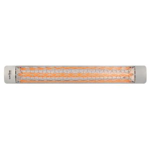 Eurofase Stella Series 61 Inch 3000 Watt Single Element Marine Grade 277V Electric Patio Heater in Stainless Steel - EF30277S6