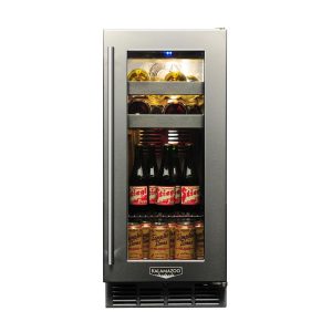 Kalamazoo Signature 15 Inch Outdoor Beverage Center - Right Hinge - Lock - K-HP15BO-4-3RL-S4