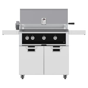 Aspire By Hestan 36-Inch Propane Gas Grill With Sear Burner & Rotisserie - Stealth - EMBR36-LP-BK