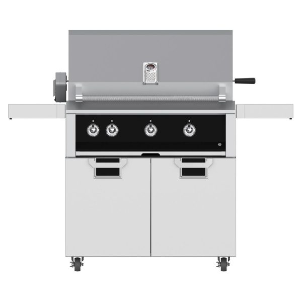 Aspire By Hestan 36-Inch Propane Gas Grill With Sear Burner & Rotisserie - Stealth - EMBR36-LP-BK